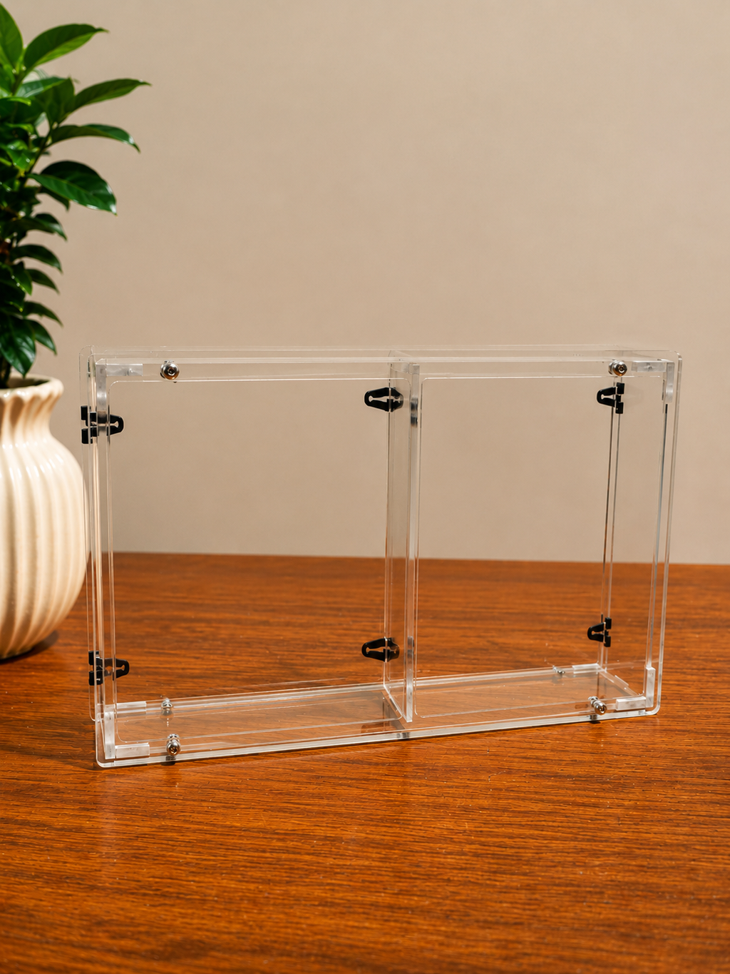 Acrylic Carded Die Cast Car Display Case 1:64 (Premium Double)