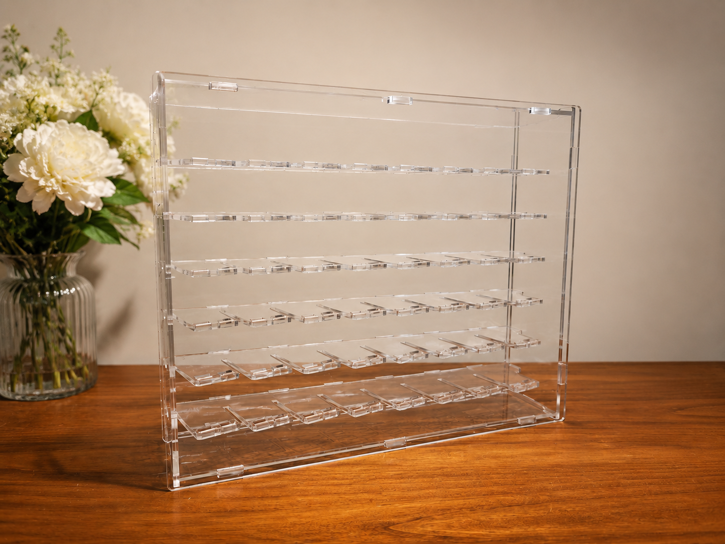 Acrylic Die Cast Display Case 1:64 (5x5) 25 Cars