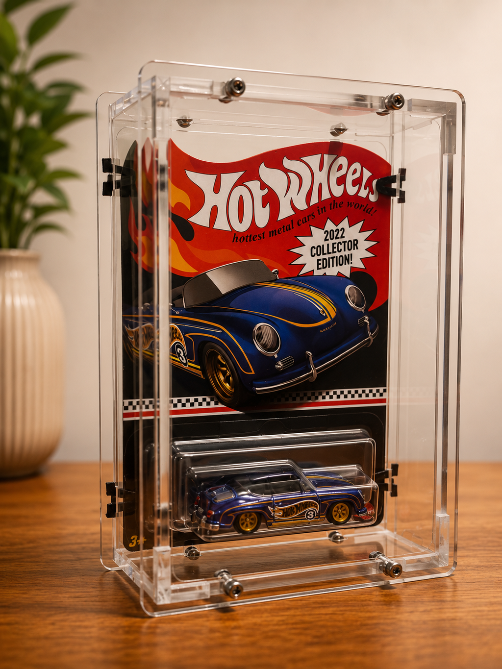 Acrylic Carded Die Cast Car Display Case 1:64 (Main Line & STH)