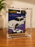Acrylic Carded Die Cast Car Display Case 1:64 (Premium)