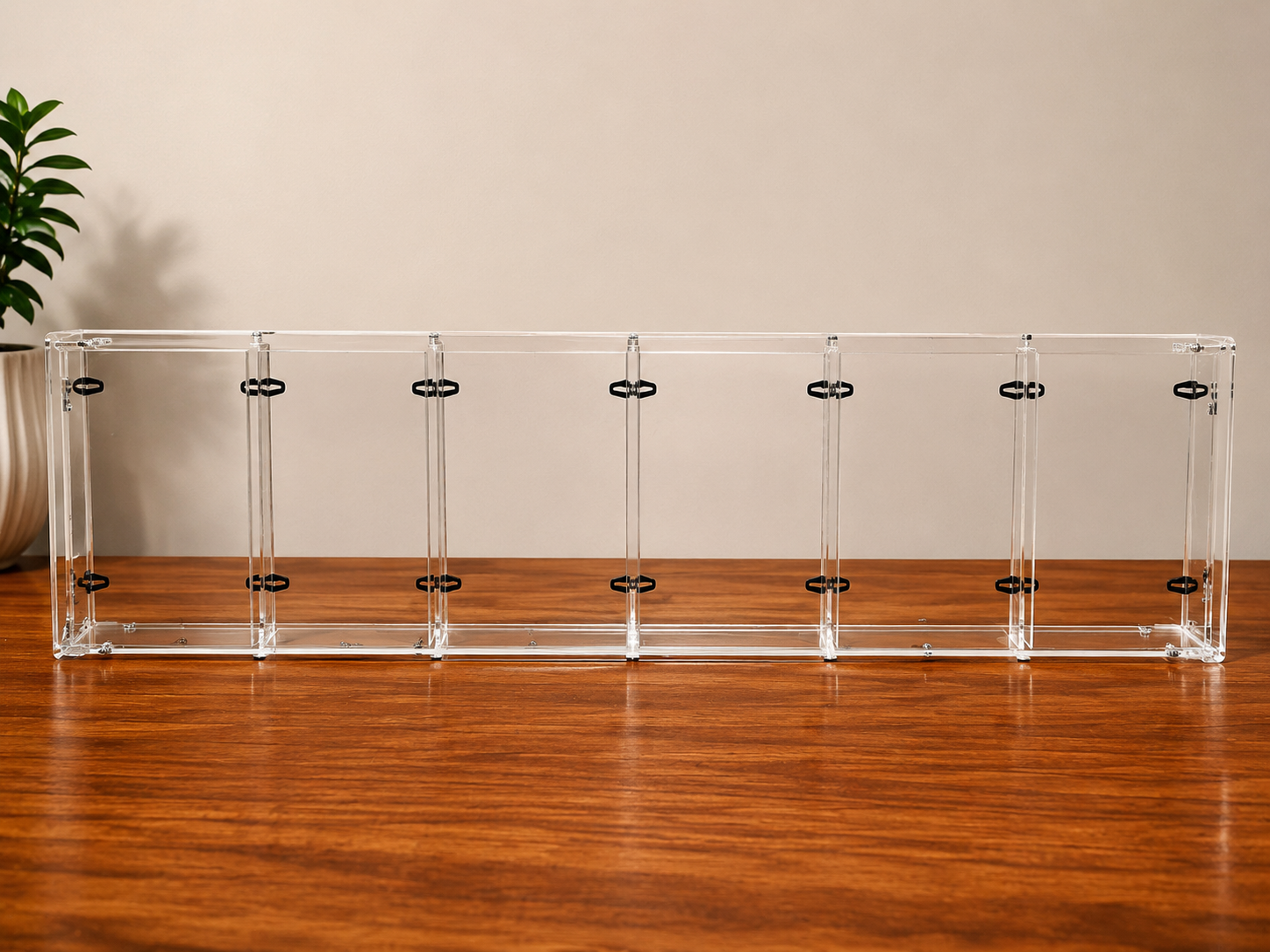 Acrylic Carded Die Cast Car Display Case 1:64 (Premium x 6)