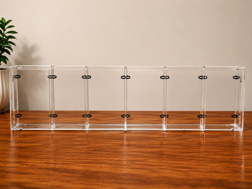 Acrylic Carded Die Cast Car Display Case 1:64 (Premium x 6)