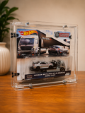 Acrylic Carded Die Cast Truck Display Case 1:64 (Team Transport)